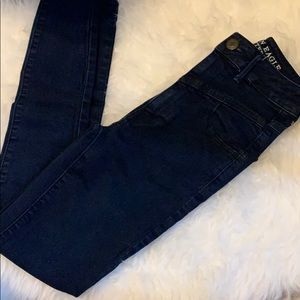 Super high waist AE jean